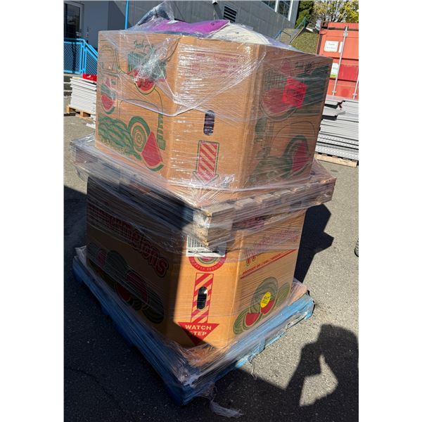 Pallet of Assorted New Clothing Apparel – Mixed Styles and Sizes