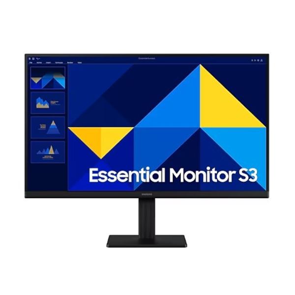 Open Box - Samsung Essential 24" Monitor - 100Hz Full HD - Model: S3