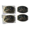 Image 1 : Group of 4 Movie Set Cryptologic Technician Belt Buckles