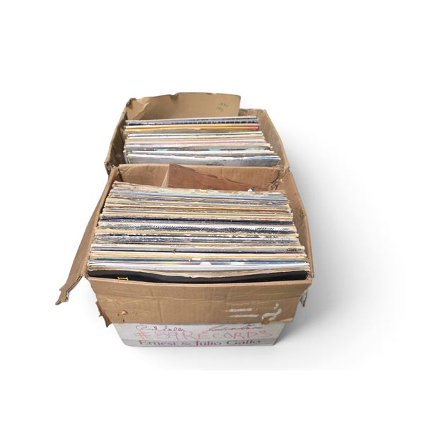 Group of 2x Boxes of Records