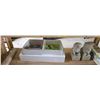 Image 1 : 2x Lion Garden Statues w/Kitchen Sink