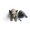 Image 1 : Set of 2 Decorative Elephant Figurines