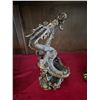 Image 2 : Metal Dragon Statue, Approx. H12" x 9"