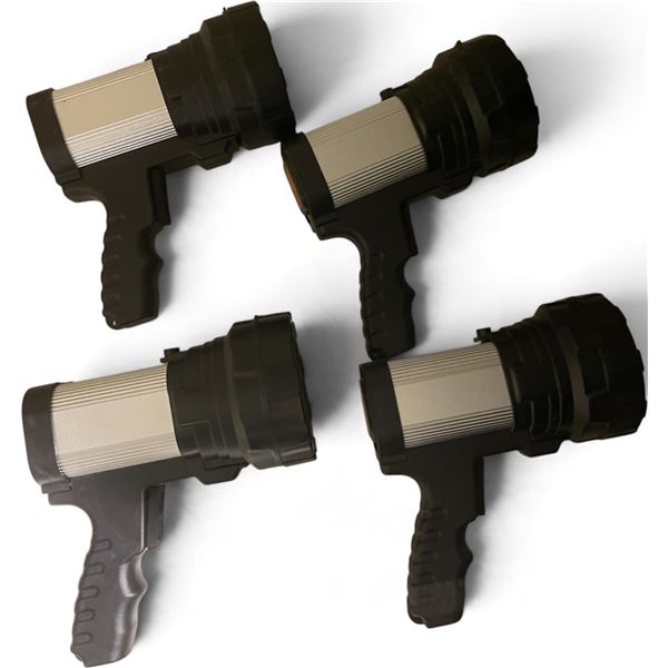 Set of 4 Flashlights, Movie prop from Trinity S1, Set "Submarine Hallway"