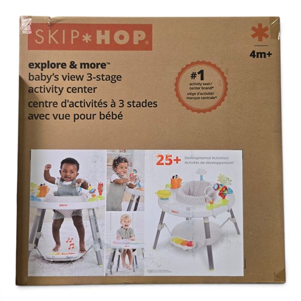 NIB Skip Hop Explore & More Baby's View 3-Stage Activity Center, RV: $200