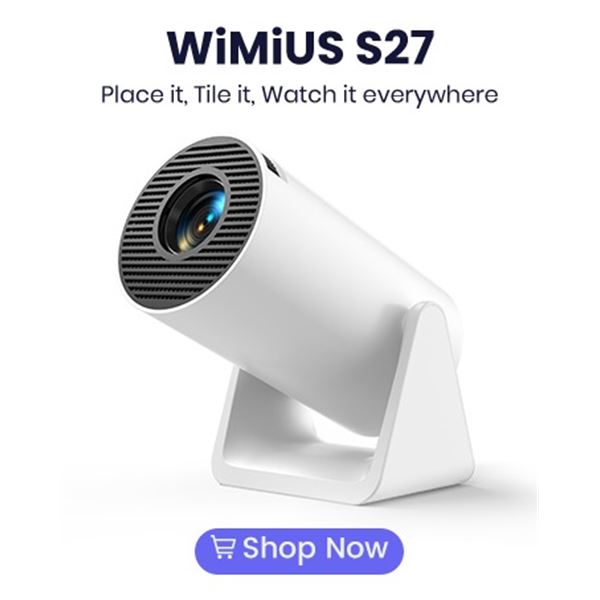 Open Box WiMiUS S27 Portable Projector