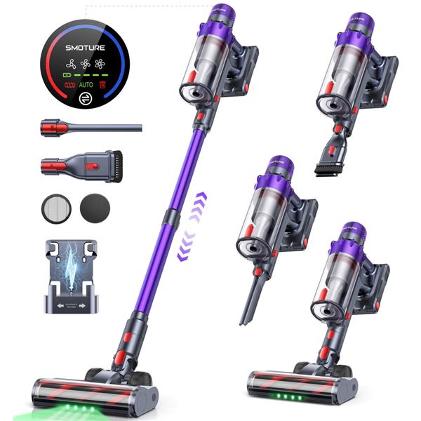 Open Box SMOTURE VC70 Cordless Vacuum Cleaner
