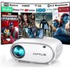 Image 1 : Open Box Wimius 1080P Video Projector - White
