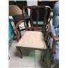 Image 4 : Group of 7 assorted Chairs, Stool & Armchairs