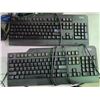 Image 3 : Group of 5 assorted Monitors - includes 2 Keyboards