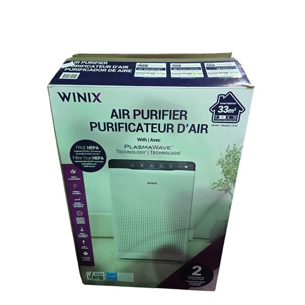 Open Box Winix PlasmaWave Air Purifier - includes NEW Replacement Filters - Model C536