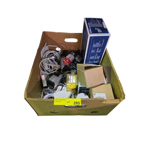 Security System Cameras & Parts - includes Box & Cables
