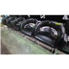 Image 3 : 5-Pcs Black Curved Upholstered Chairs
