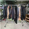 Image 1 : Rack of Assorted Men's Coats and Jackets (Various Sizes - Rack not inlcuded)