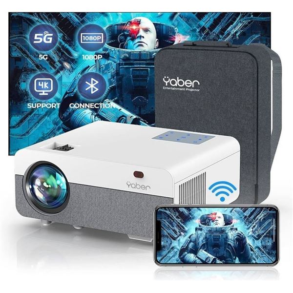 Group of 2 - Open Box Yaber Pro Y9 1080P Projector