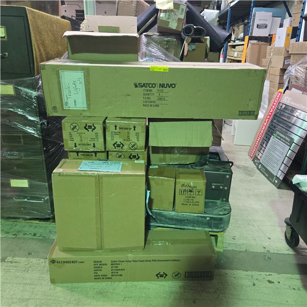Surprise Pallet - New Cyber Clean Color Time Foam Soap, Amazon Basics Storage Tins, and More New Goo