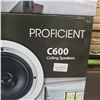 Image 3 : 2-Pcs - NIB ProFicient C600 Ceiling Speakers