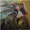 Image 3 : Wooden Crate with Hardware Nails and Assorted Tools