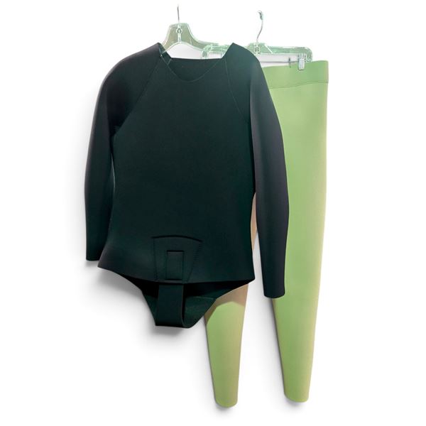 Oceaner Black & Beige Neoprene Diving 6mm Wetsuit Set - Custom Tailored, R.V. $1,540.99