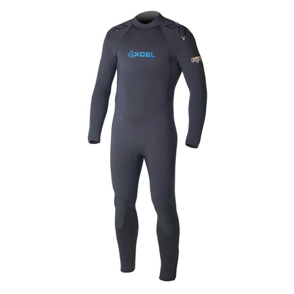 XCEL Black Full-Body Neoprene Diving 7/6mm Wetsuit Set - Size M, R.V. $649.99