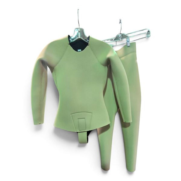 Oceaner Black & Beige Neoprene Diving 6mm Wetsuit Set - Custom Tailored, R.V. $1,540.99
