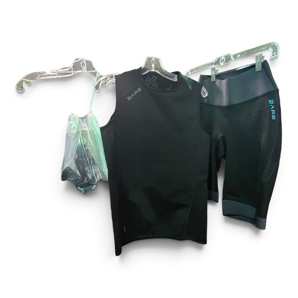 BARE ExoWear Sleevelesss Vest (M/M) & Legging (6), w/ Boots (9) - R.V. $319.99