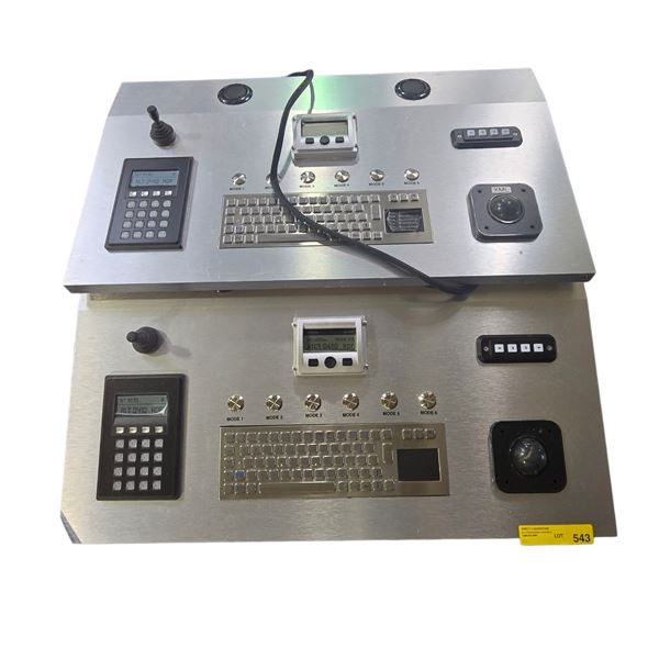 Movie prop control panels