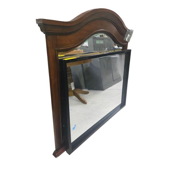 x2 Wood framed mirrors