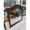 Image 2 : x2 Wood framed mirrors