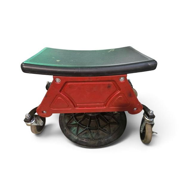 Rolling mechanics work stool