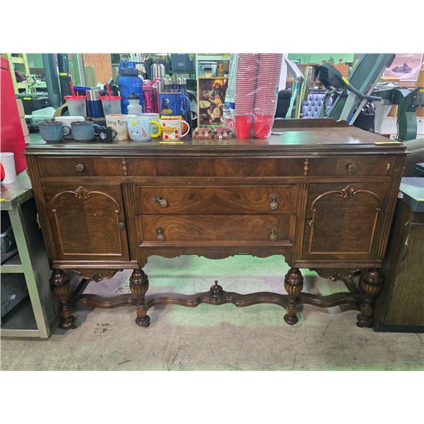 Vintage sideboard cabinet - 63x22x40"