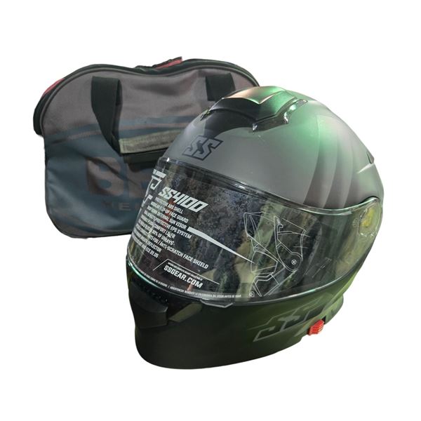 Speed & Strength SS4100 Full Face helmet (Brand New) Size: L w/ helmet bag and misc. gear