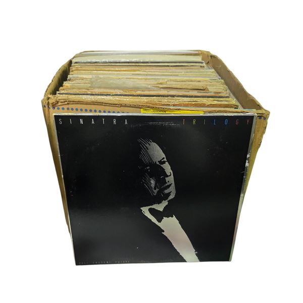 Box of various records
