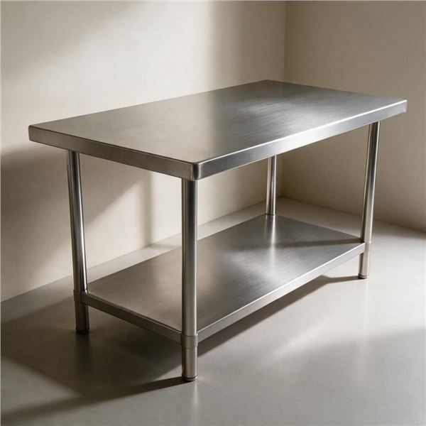 Stainless steel work bench/table - 72x30x34"