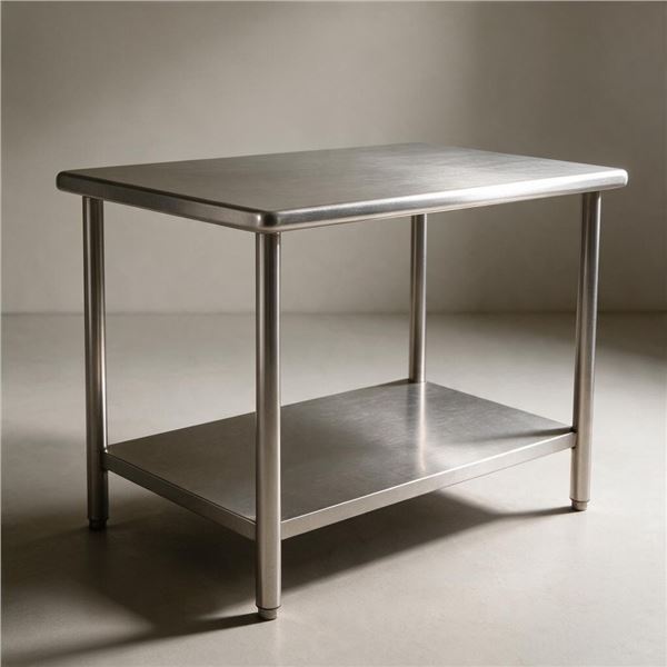 Stainless steel table