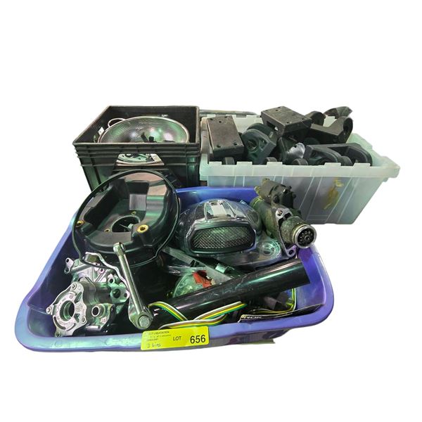Misc. motorcycle components - Starter, etc.