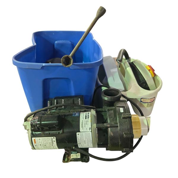 Fluid transfer pump &  misc. Items
