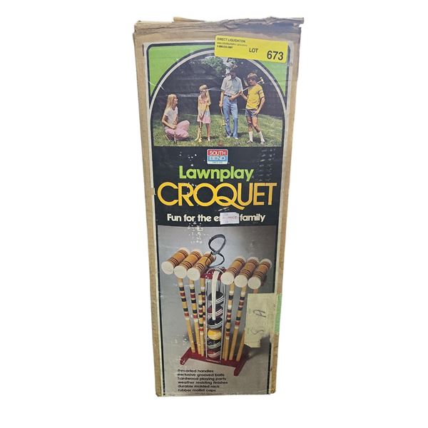 Lawnplay croquet set