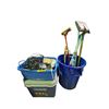Image 1 : Group - Cooler, extension cords, cleaning tools & bin