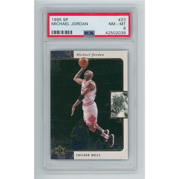 1995 SP Michael Jordan #23 PSA 8