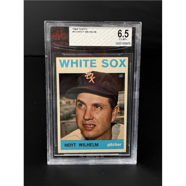 1964 Topps #13 Hoyt Wilhelm BVG 6.5