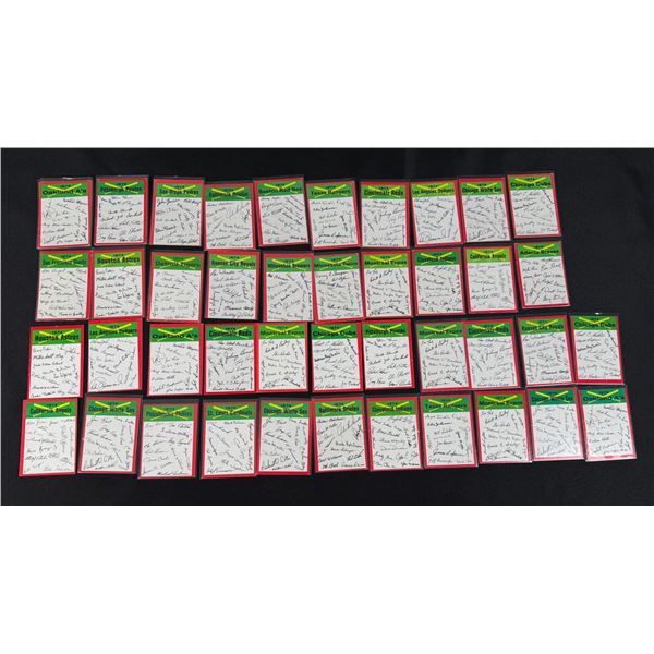 1974 Topps Baseball Team Checklist Cards