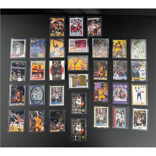 Collection of Shaquille O'Neal Basketball Cards