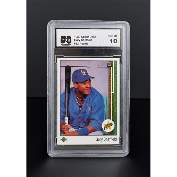 1989 Upper Deck Gary Sheffield #13 Rookie Card