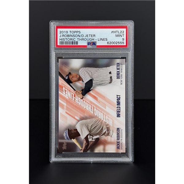 2019 Topps Robinson Jeter #HTL22 PSA 9