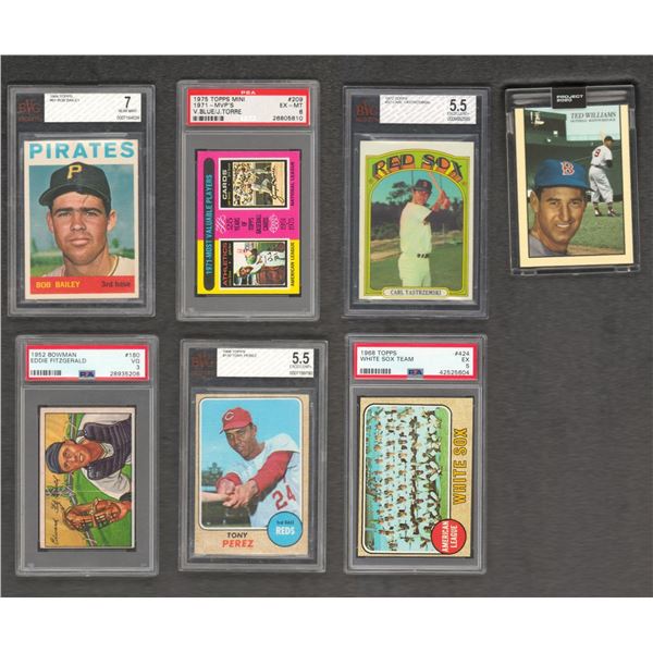 Collection of Graded Baseball Cards