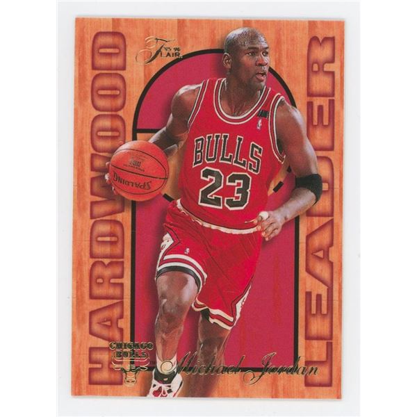 1995-96 Fleer Flair Hardwood #4 Michael Jordan