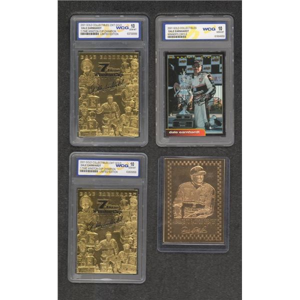 2001 Gold Collectibles Dale Earnhardt Cards