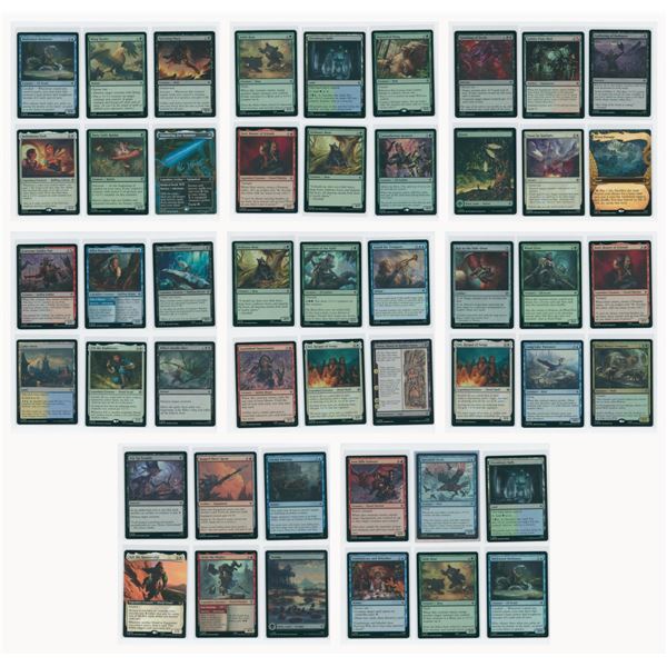 Collection of Magic the Gathering Foil Cards