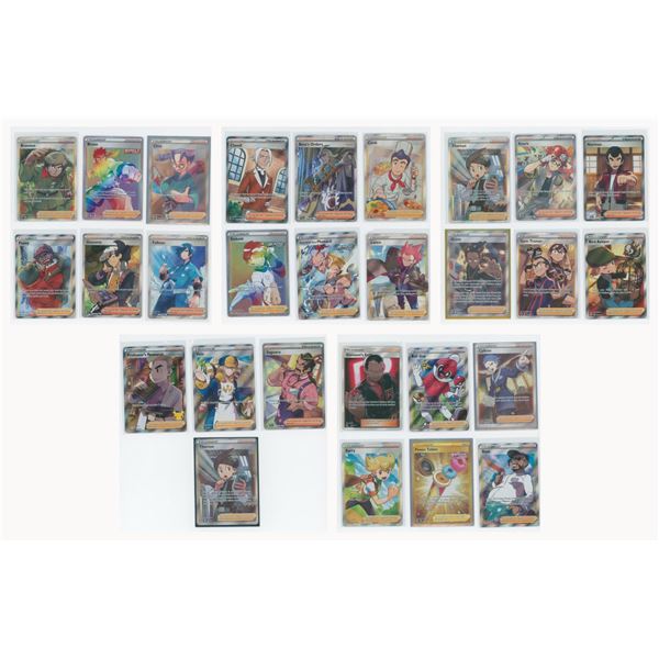 Collection of Pokemon Full Art Cards